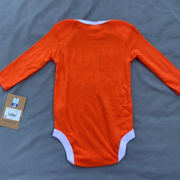 Rivalry Threads Kids Unisex Size 6-9 Month, Clemson Tiger Orange & Purple set. - Picture 4 of 7